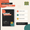 Hard Days Survival Pack - Printable Mental Health Support Kit + Phone Wallpapers