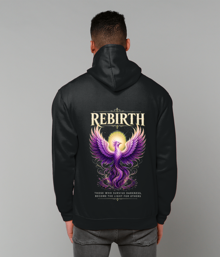 Rebirth Purple Phoenix Hoodie | Survivor & Healing Hoodie