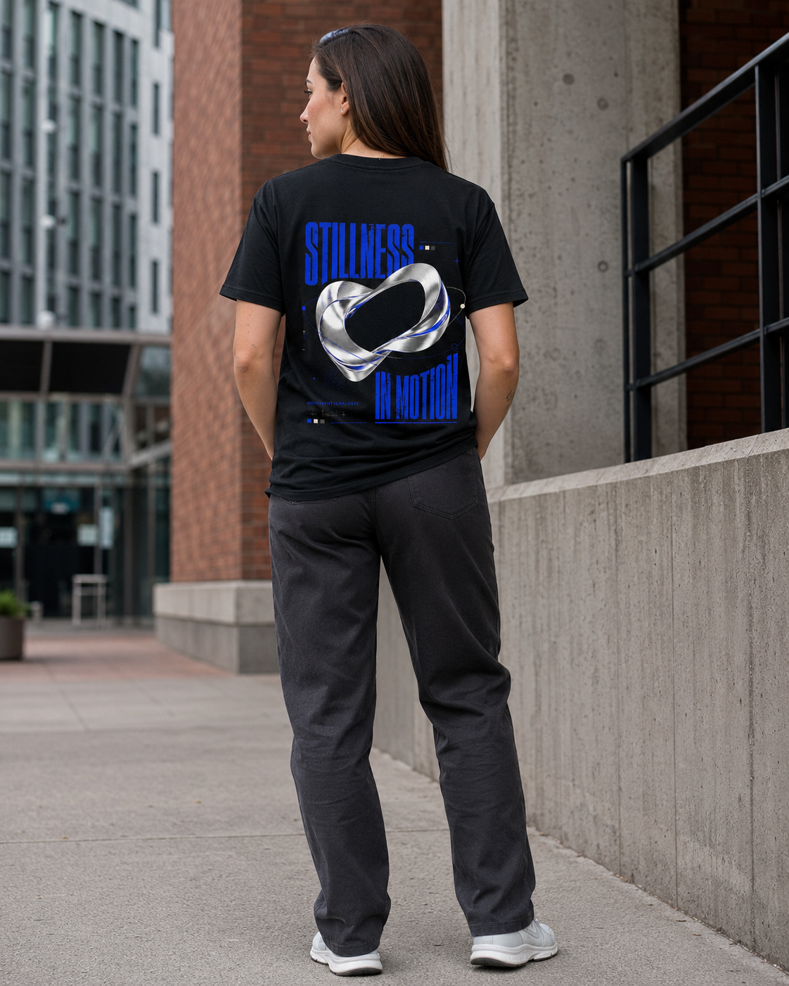 Stillness in Motion Adult Unisex T-Shirt | Unfiltered Still Here