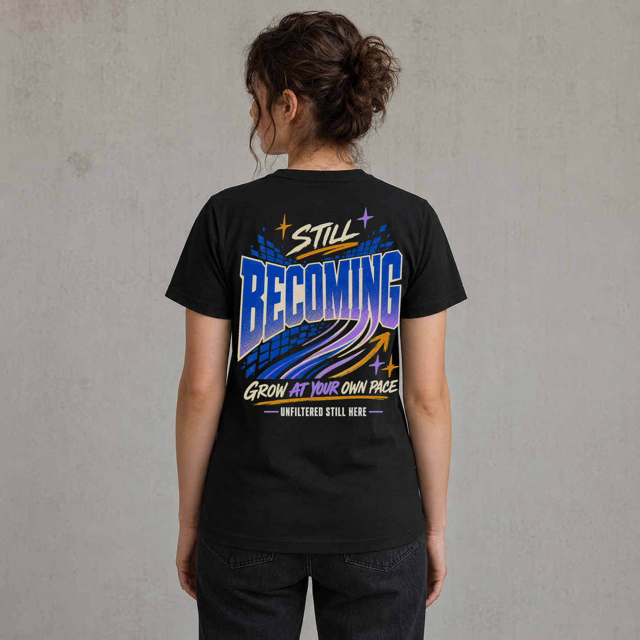 Still Becoming Teen Streetwear T-Shirt | Grow at Your Own Pace