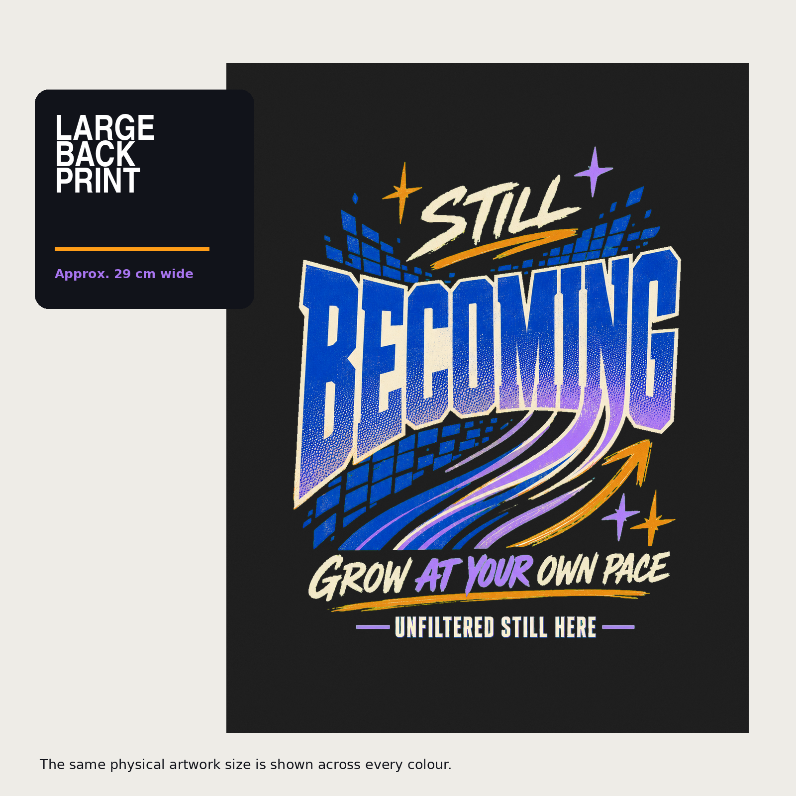Still Becoming Teen Streetwear T-Shirt | Grow at Your Own Pace
