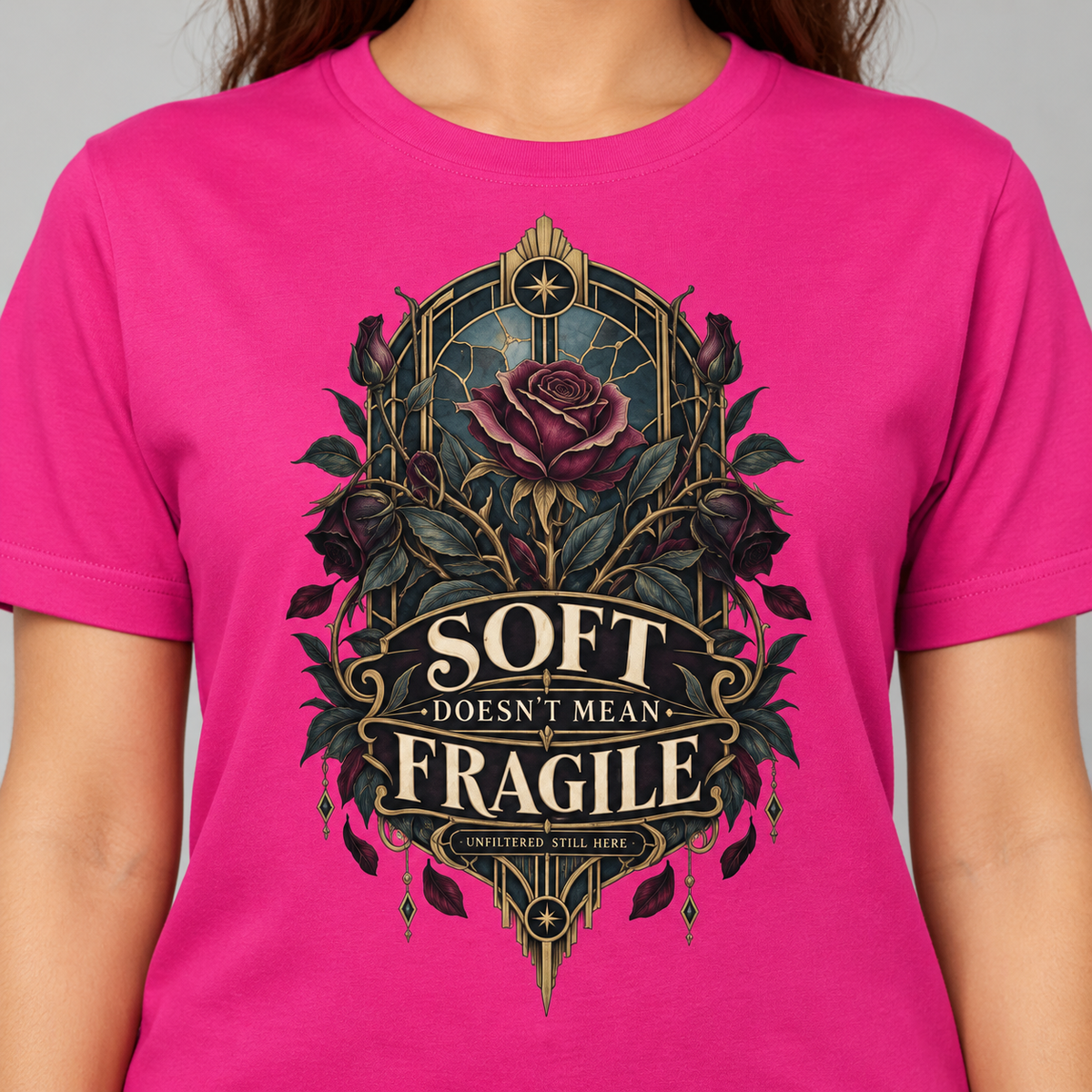 Soft Doesn’t Mean Fragile Women’s Mental Health T-Shirt
