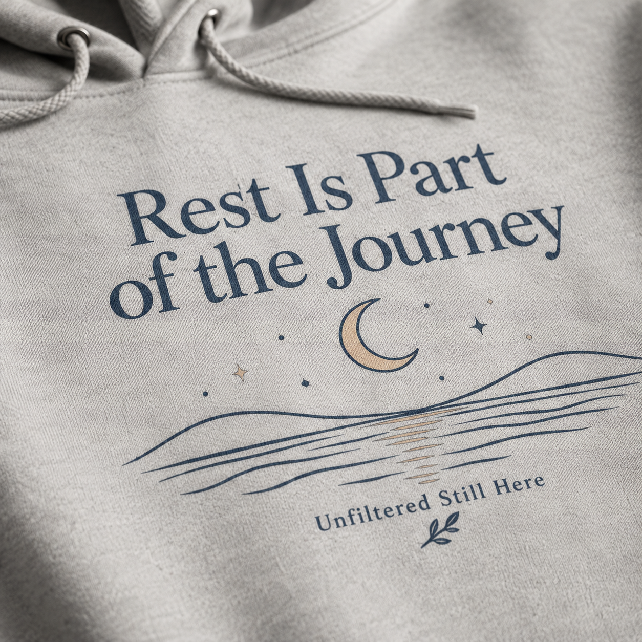 Rest Is Part of the Journey Women’s Mental Health Hoodie