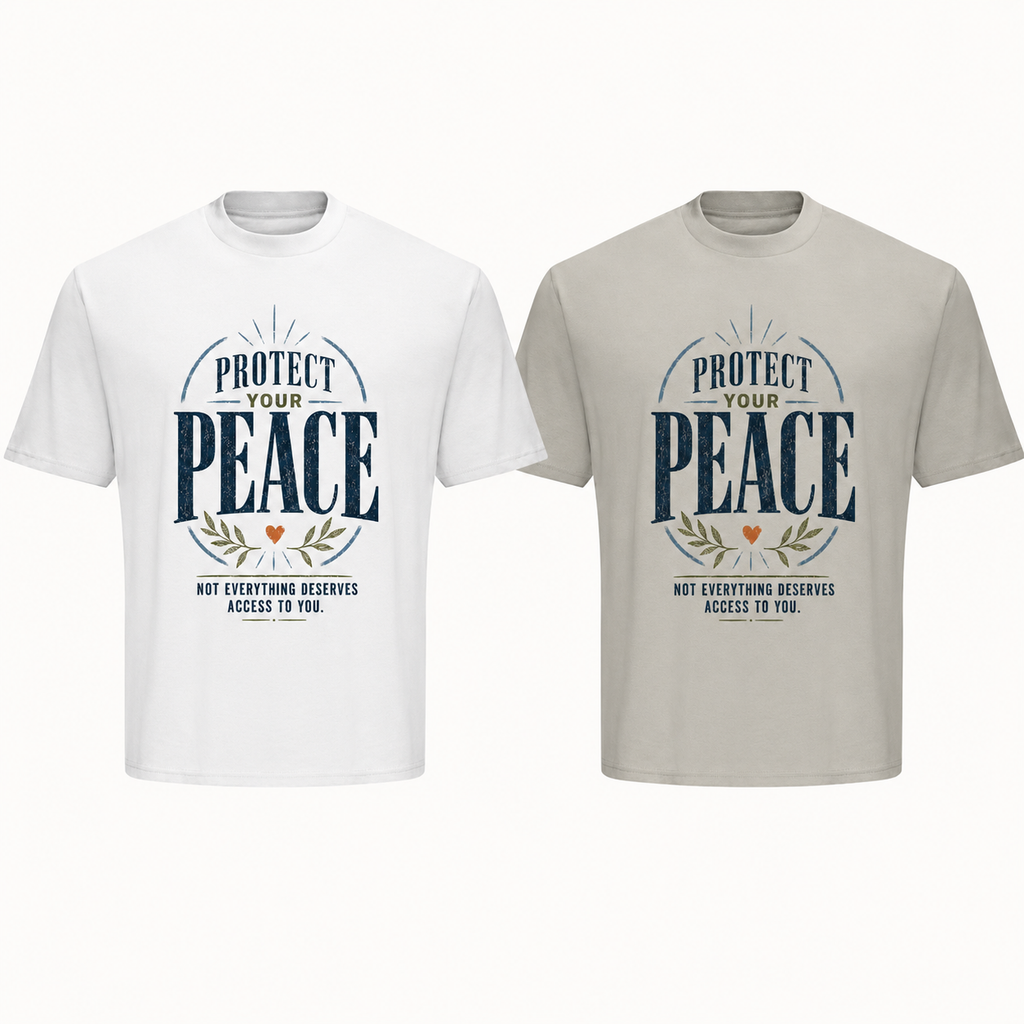 Protect Your Peace Oversized T-Shirt