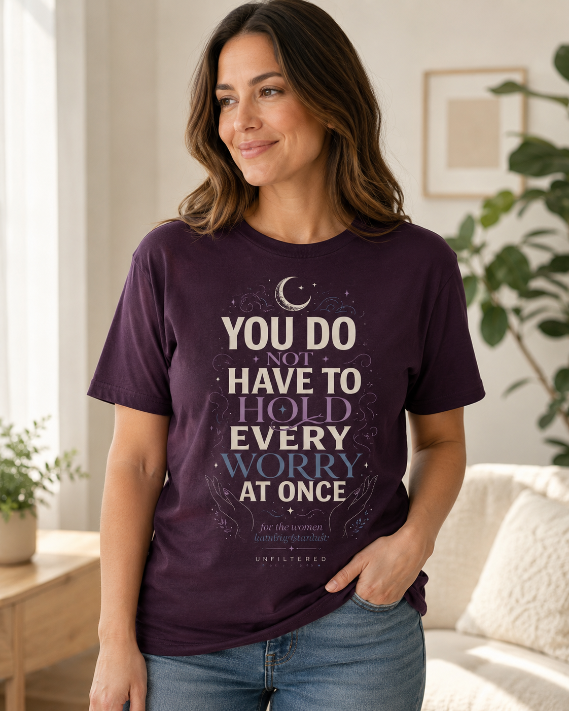 You Don’t Have to Hold Every Worry T-Shirt | Women’s Mental Health