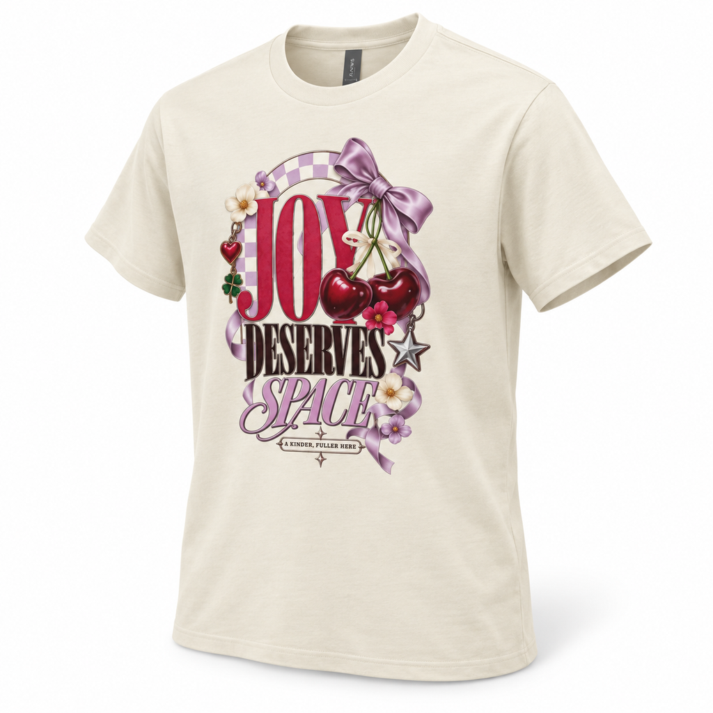 Joy Deserves Space Women’s Mental Health T-Shirt