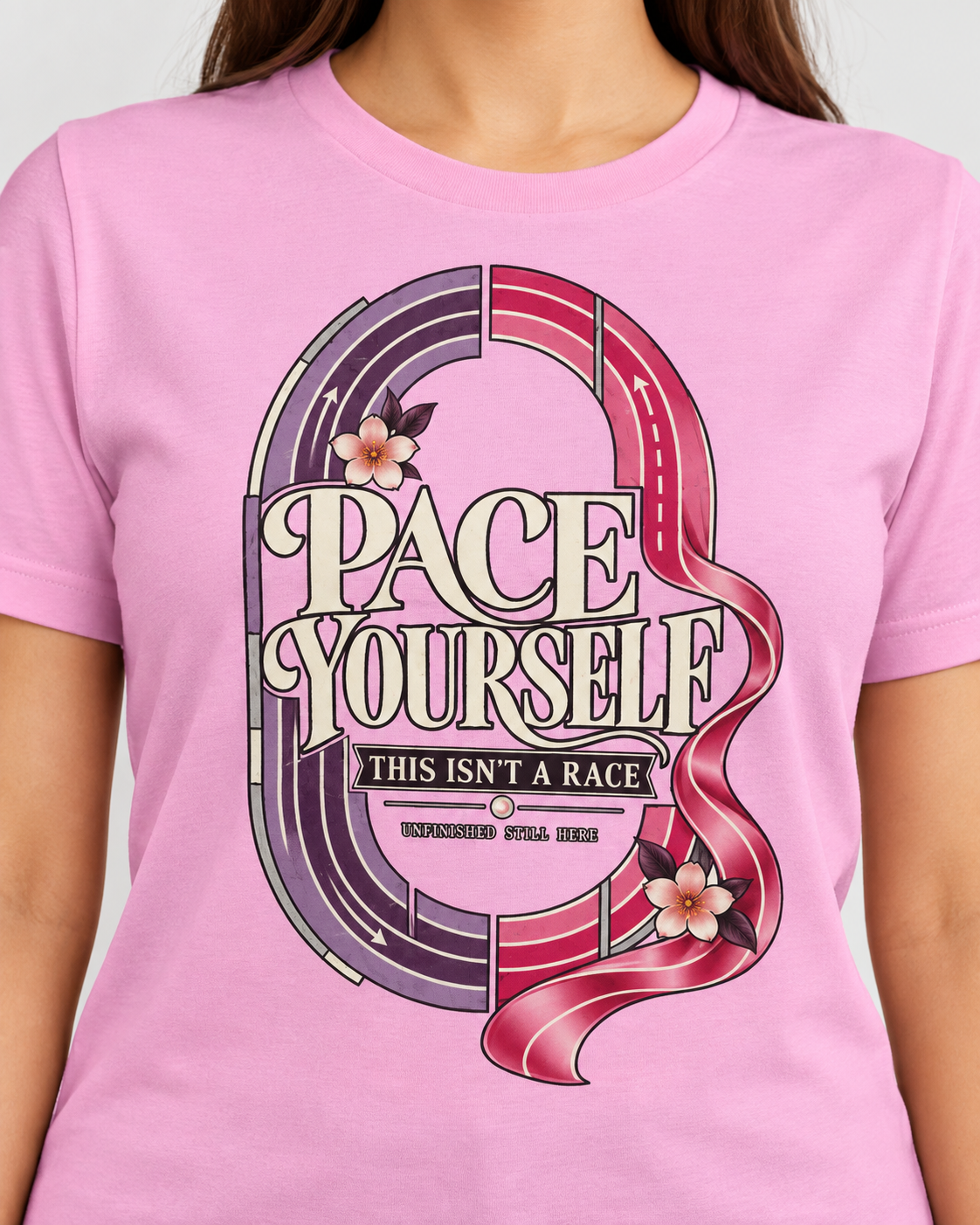 Pace Yourself Women’s Mental Health T-Shirt | This Isn’t a Race