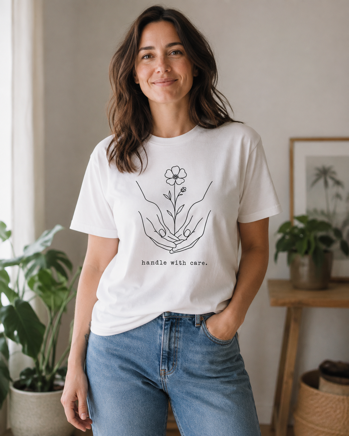 Handle With Care Mental Health T-Shirt