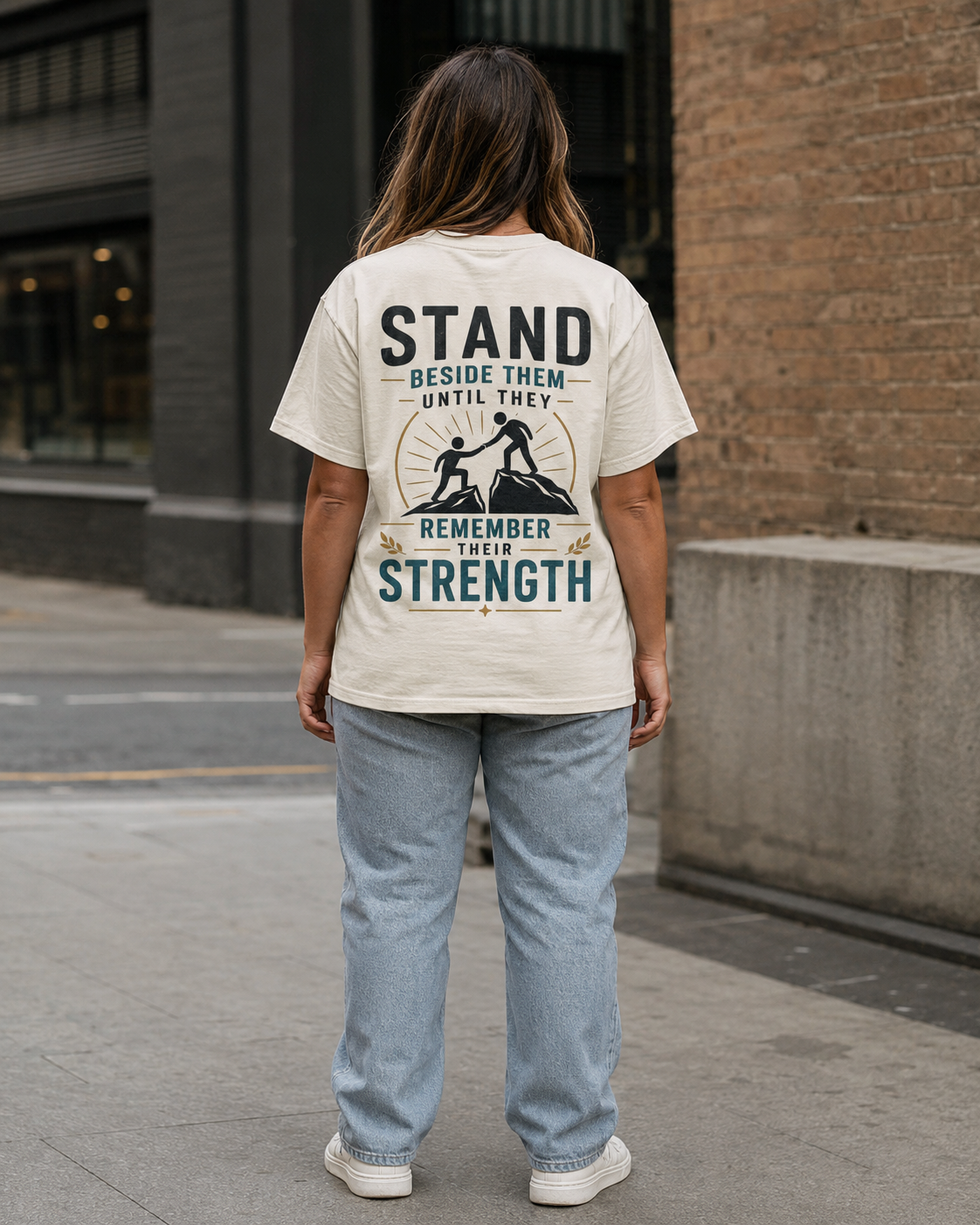 Stand Beside Them Adult Unisex T-Shirt | Remember Their Strength