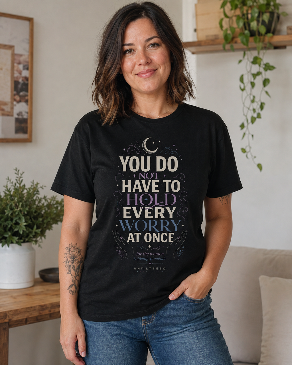 You Don’t Have to Hold Every Worry T-Shirt | Women’s Mental Health