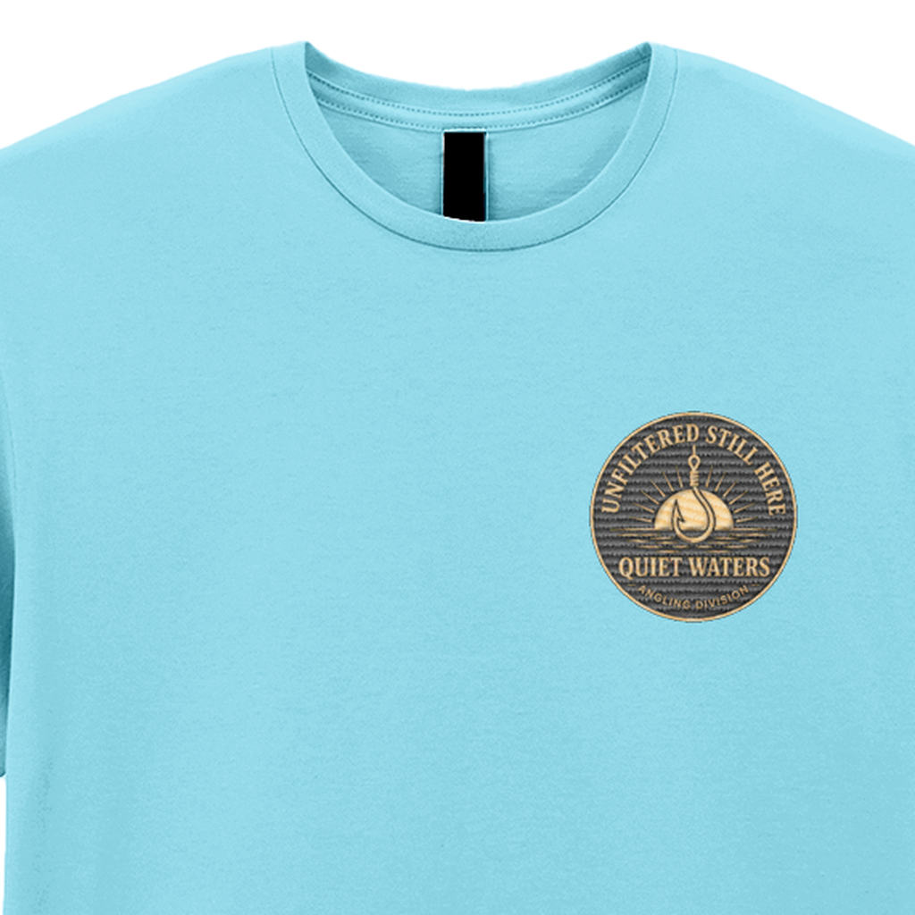 Cast Out the Noise Angling Division T-Shirt | Quiet Waters
