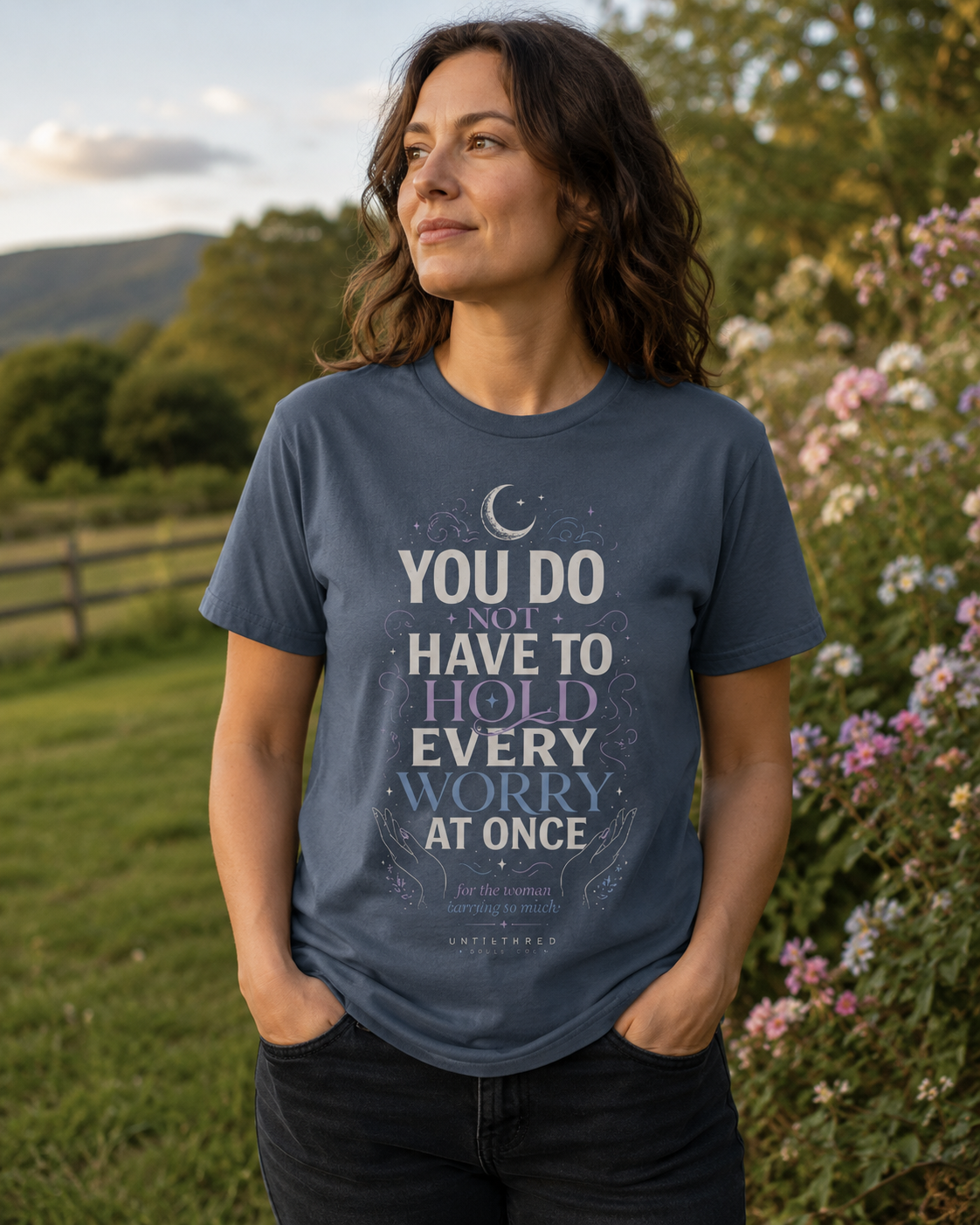 You Don’t Have to Hold Every Worry T-Shirt | Women’s Mental Health