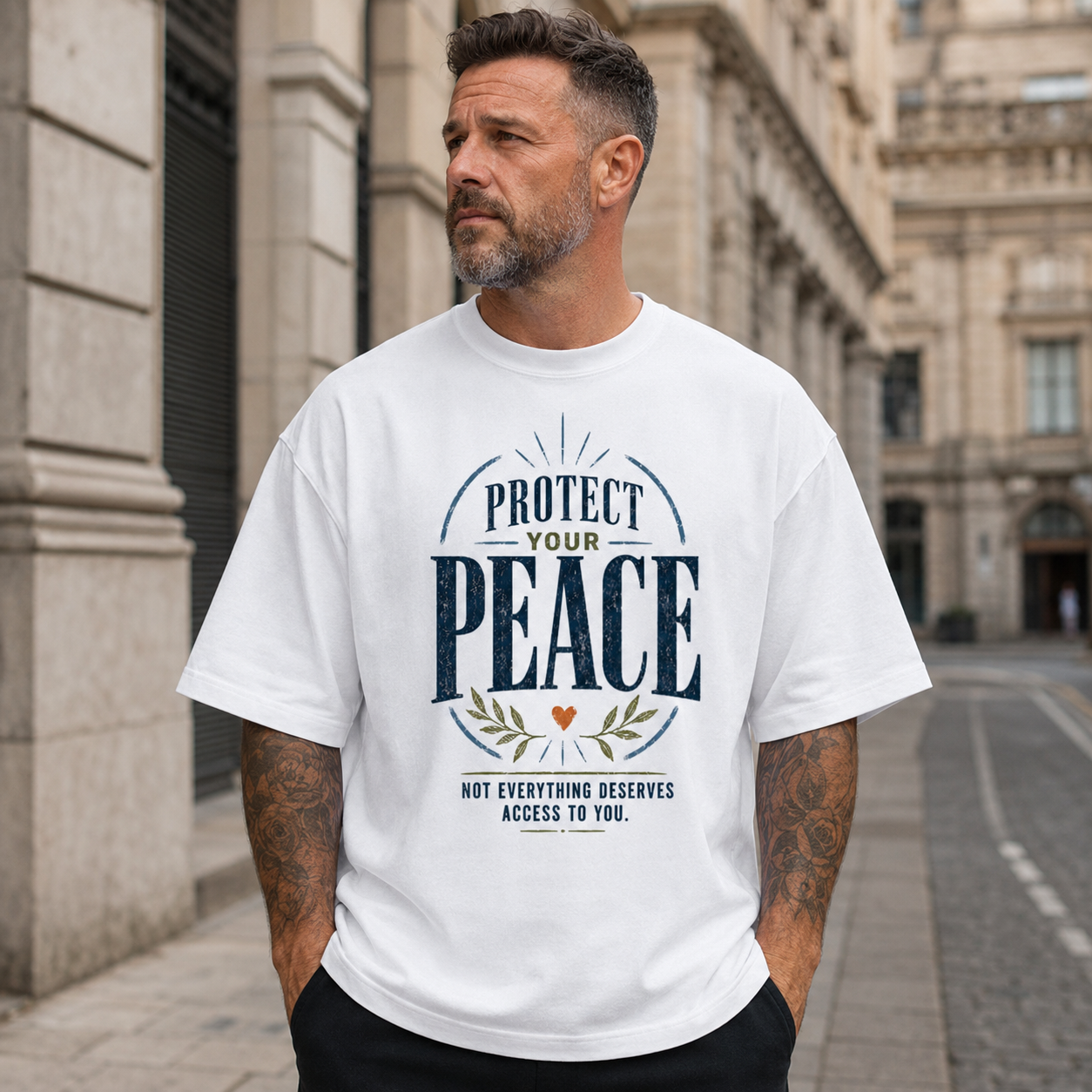 Protect Your Peace Oversized T-Shirt