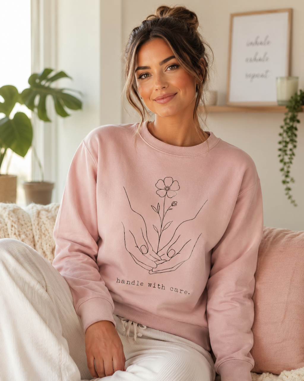 Handle With Care Women’s Mental Health Sweatshirt