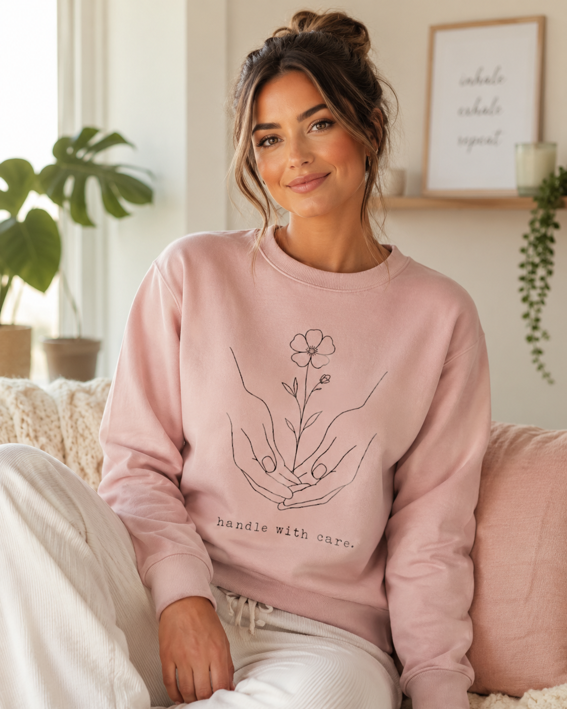 Handle With Care Women’s Mental Health Sweatshirt