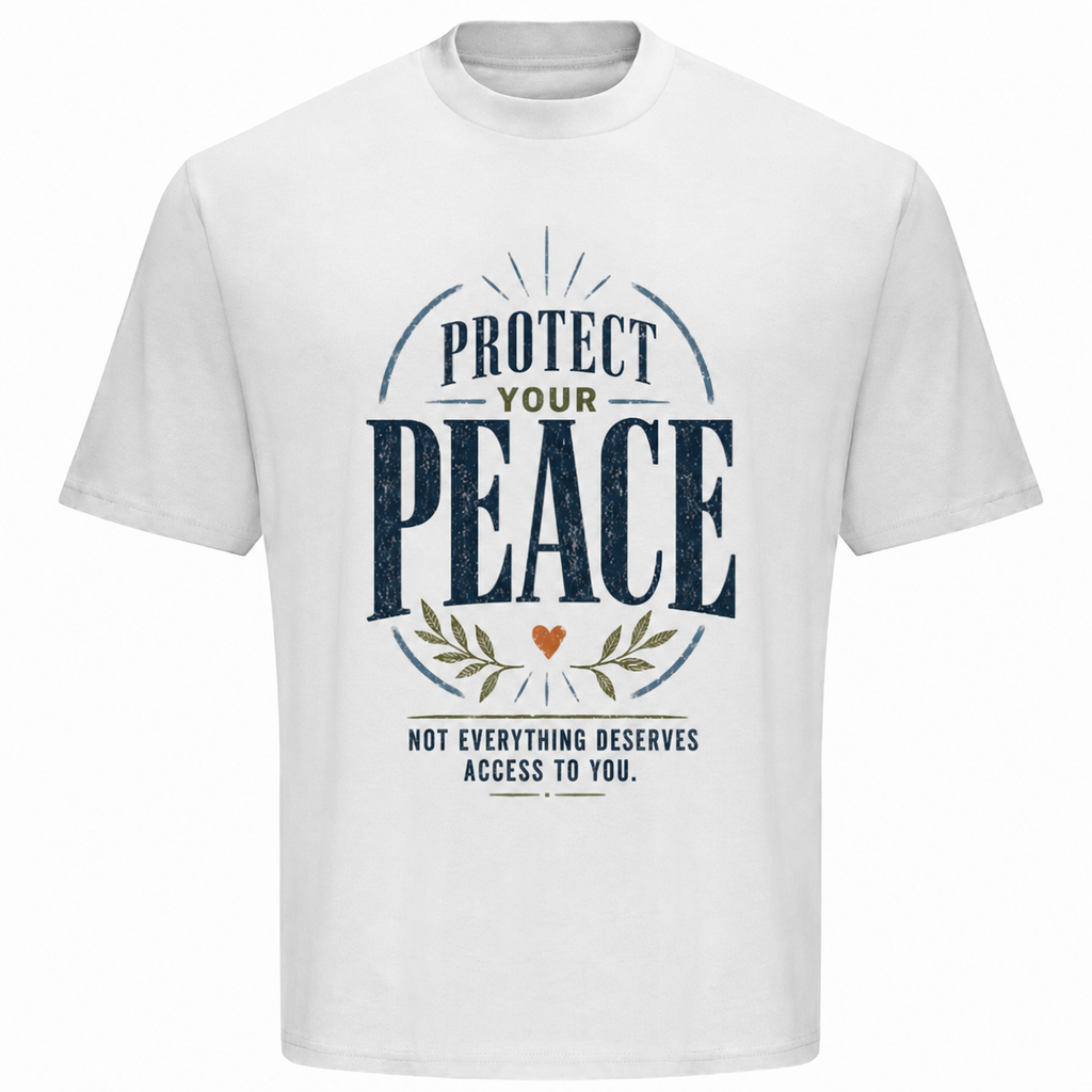 Protect Your Peace Oversized T-Shirt