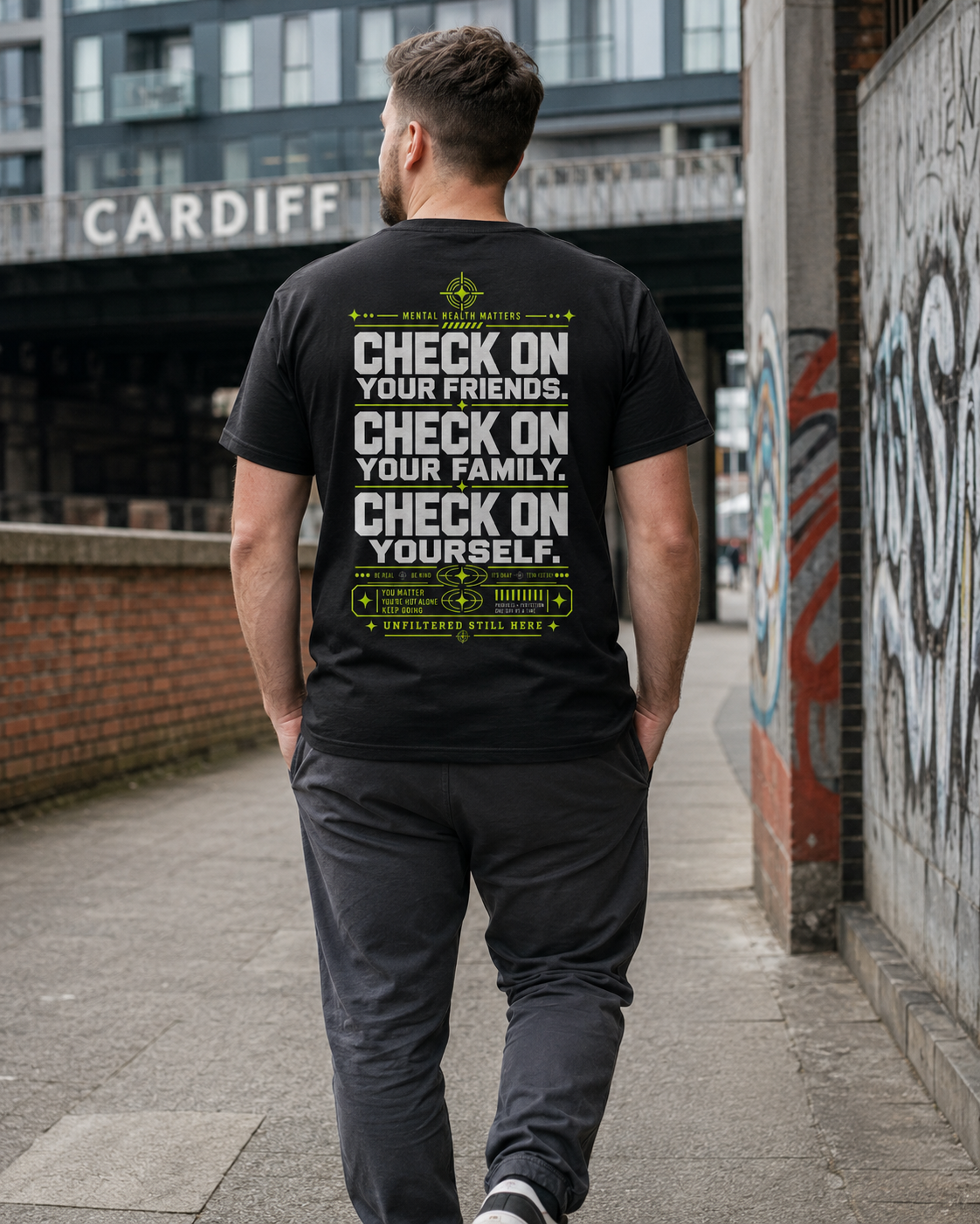 Check On Your People Unisex T-Shirt | Mental Health Matters